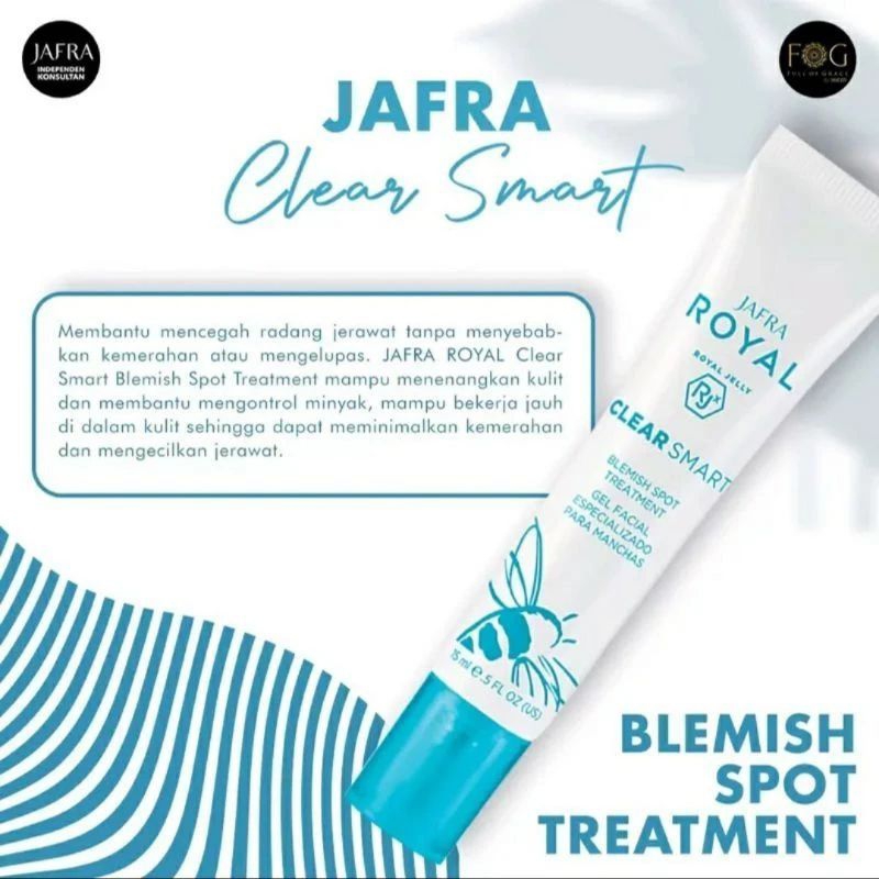 JAFRA Clear Smart Blemish Spot Treatment|JAFRA Nioblu Fresh Blemish Spot Treatment|Krim Totol Jerawa