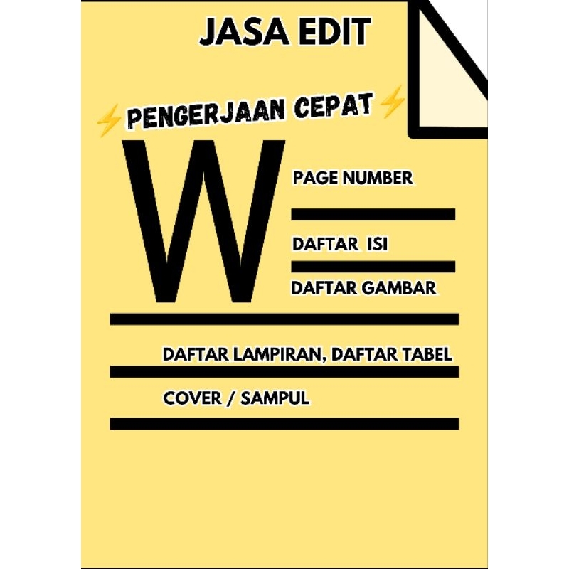 

MEMBUAT PAGE NUMBER, DAFTAR ISI, DAFTAR GAMBAR, DAFTAR LAMPIRAN, DAFTAR TABEL, COVER/SAMPUL