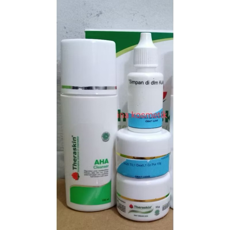 PAKET HEMAT FLEK + FLEKSOL THERASKIN