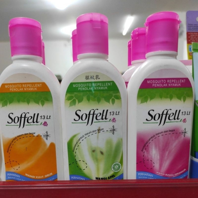Soffell Anti Nyamuk Botol 60gr