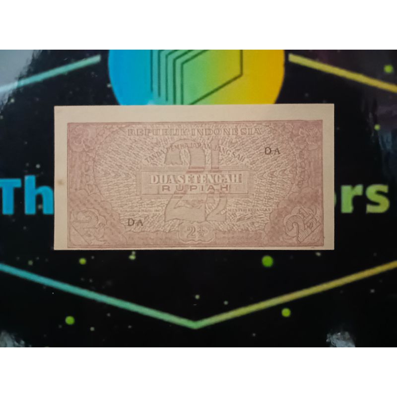 uang kuno 2,5 rupiah ORI 1947
