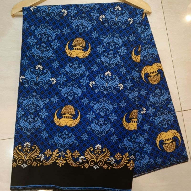 ( KAIN SERAGAM)KAIN BATIK SERAGAM KORPRI BAHAN KATUN HALUS/SERAGAM DINAS/KEMEJA KORPRI/KAIN MURAH/KO