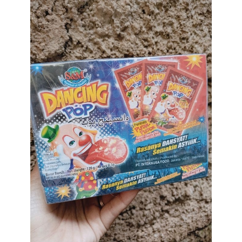 

Permen Pletak Pletok Dancing Pop 1 Box isi 40 Pcs