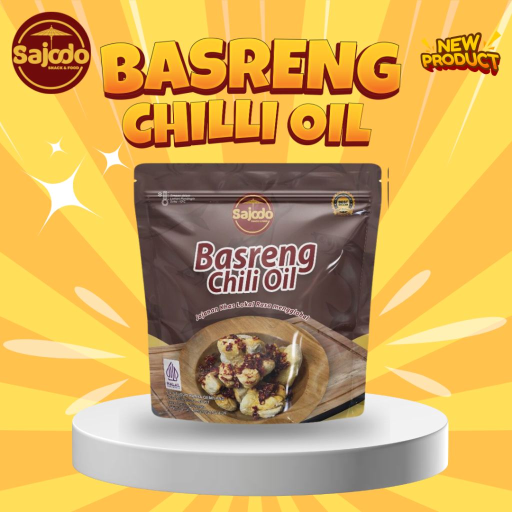 

BASRENG ASIN GURIH PEDAS CHILI OIL - SAJODO SNACK & FOOD