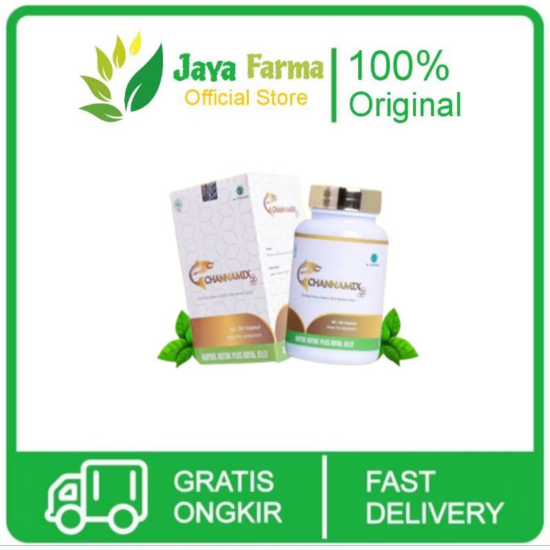 Channamix Kapsul Pengering Luka - Kapsul Ikan gabus