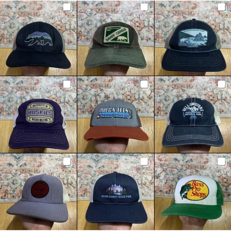 Link Topi Trucker USA