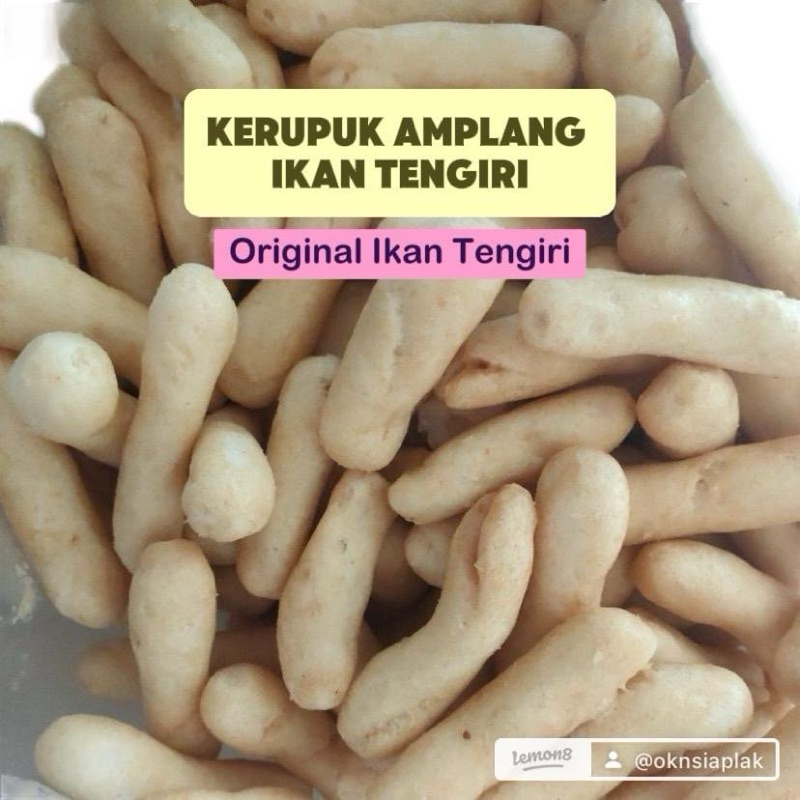 

Kerupuk Ampang Ikan Tengiri 200 gram