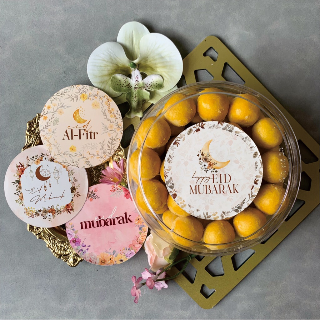 

[PER PACK][DESIGN 2024] STICKER IDUL FITRI LEBARAN / STICKER PARCEL HAMPERS