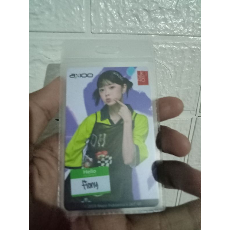 photocard Axioo fiony