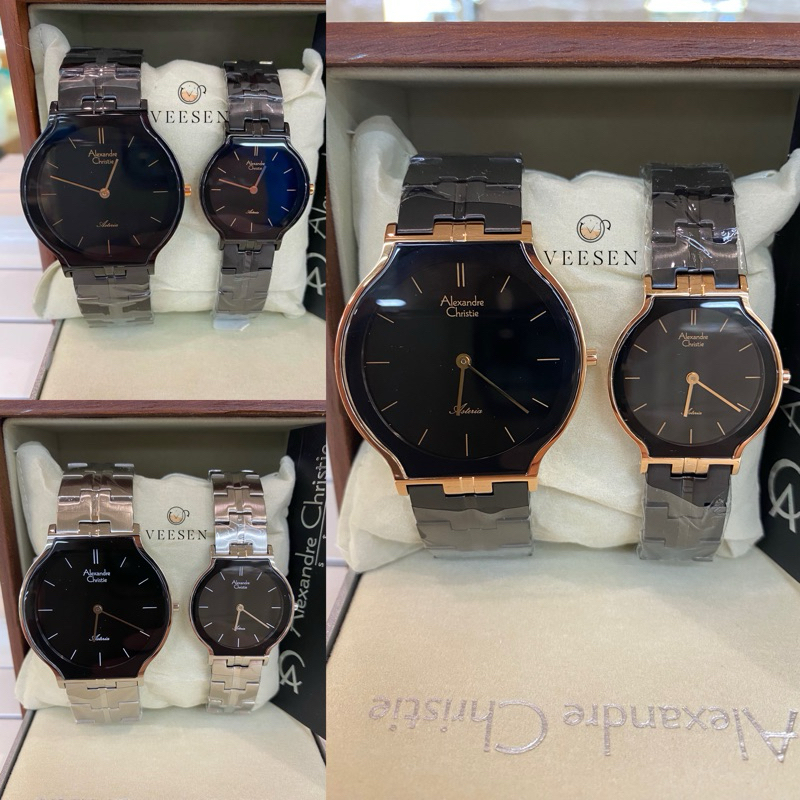 Jam Tangan Alexandre Christie Asteria Ac 8410 Original Couple