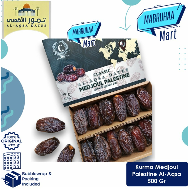

Kurma Medjol 500 Gr Medjool Palestine Medjoul Premium Palestina Berkualitas Original