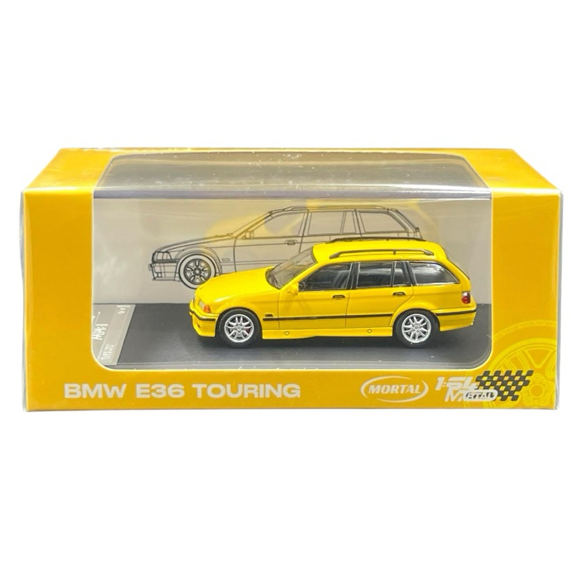 Mortal 64 BMW E36 Touring Yellow Ordinary Version