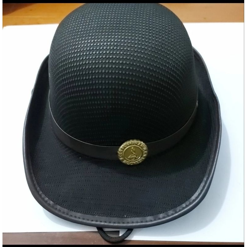 TOPI BONI / TOPI PRAMUKA BAHAN LAKEN & JARING PRIA WANITA 1 kodi/20 pcs