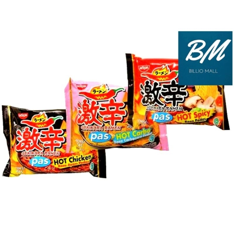 

Nissin Gekikara Hot Ramen Porsi Pas Mie Instan
