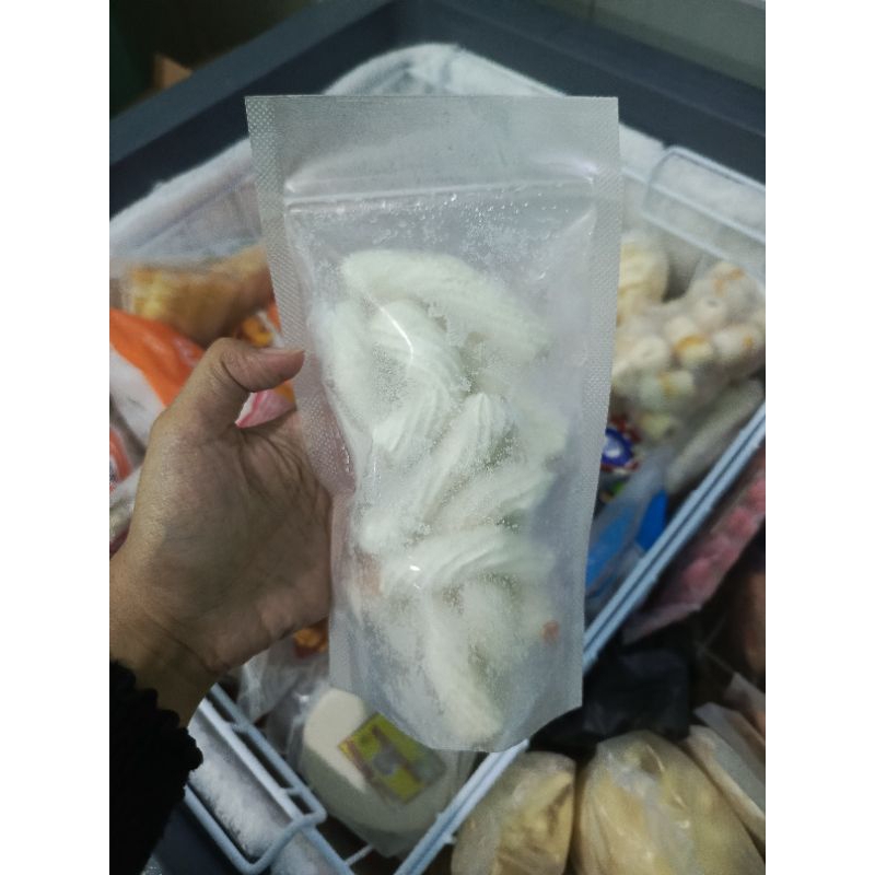 

isian seblak sosis salju