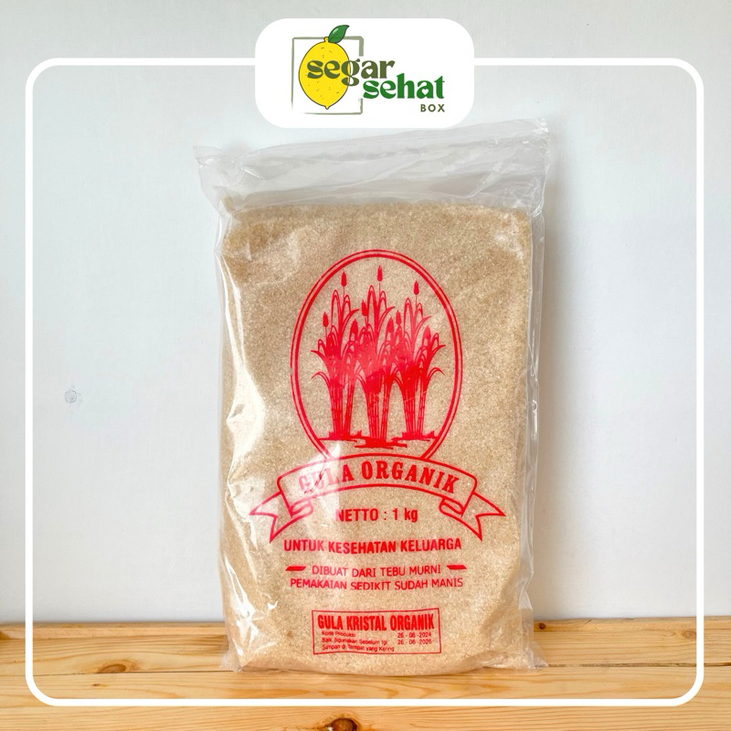

RAW CANE SUGAR | GULA TEBU ORGANIK 1KG