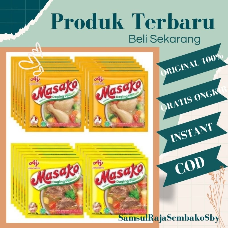 

MASAKO sapi/ayam 1 renteng isi 12 pcs