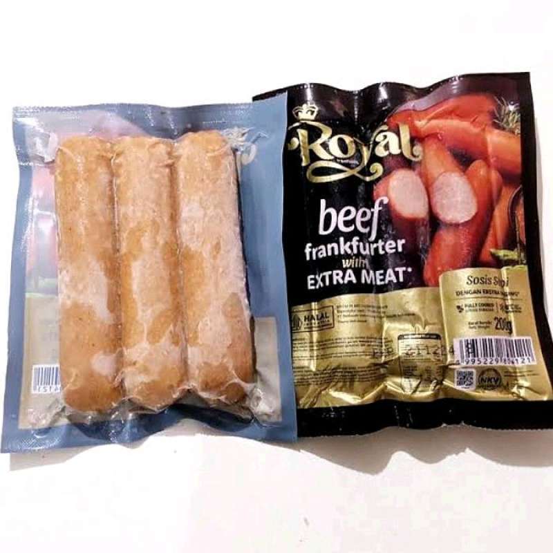 

Royal beef frankfurter 200 gr