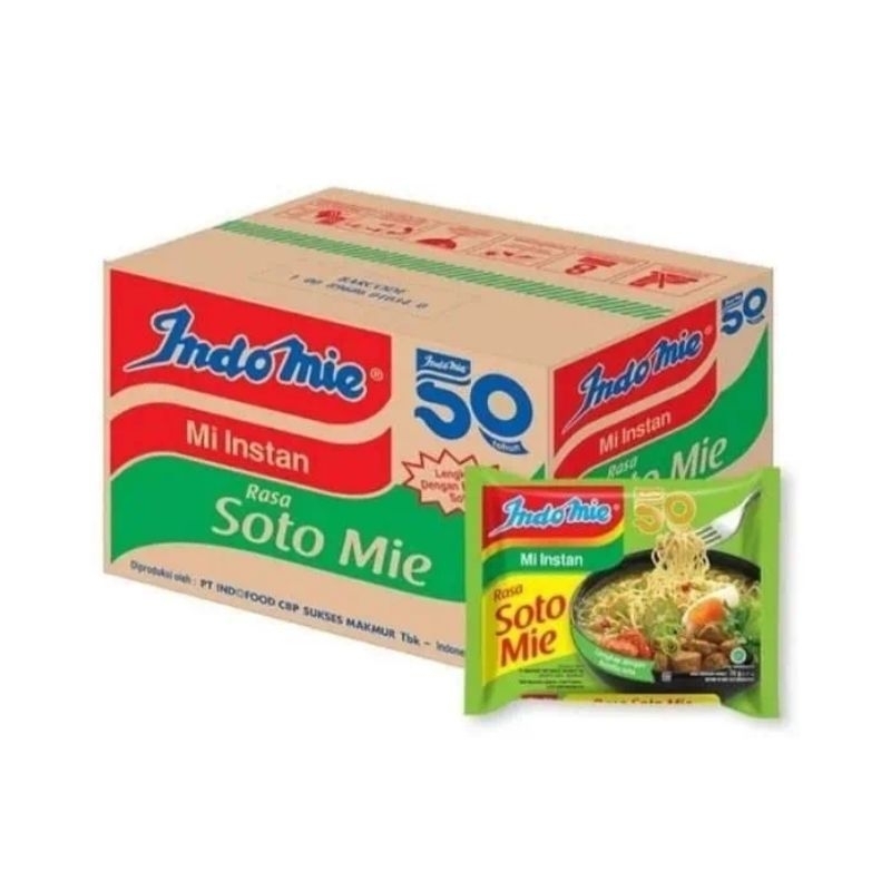 

Indomie soto 1dus isi 40