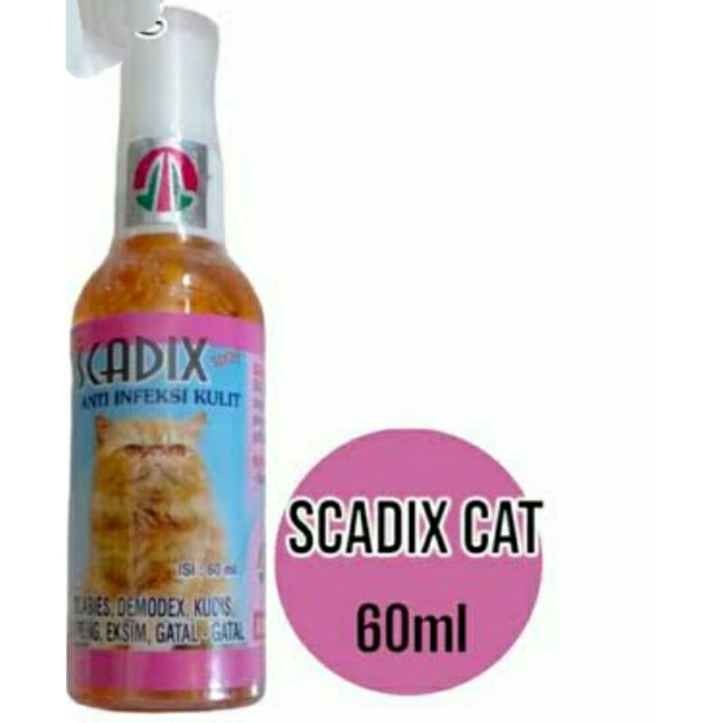 Scadix Spray obat spray kuduk kudiz SCABIES CAPLAX demodex jamur kucing