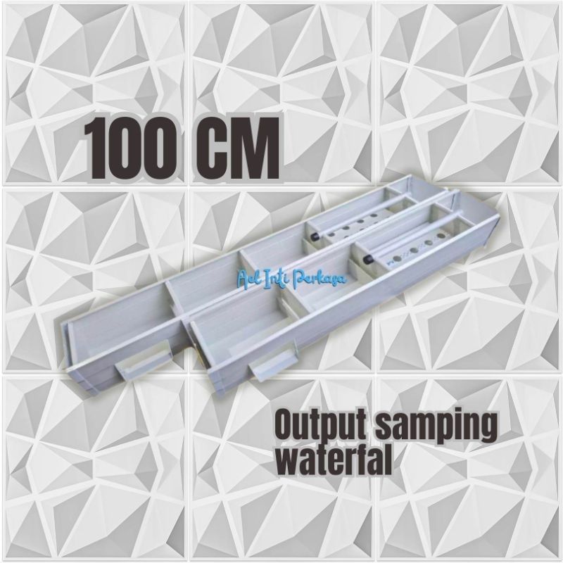 AEL INTI PERKASA - filter talang aquarium 100cm waterfall | talang filter 100cm output samping water