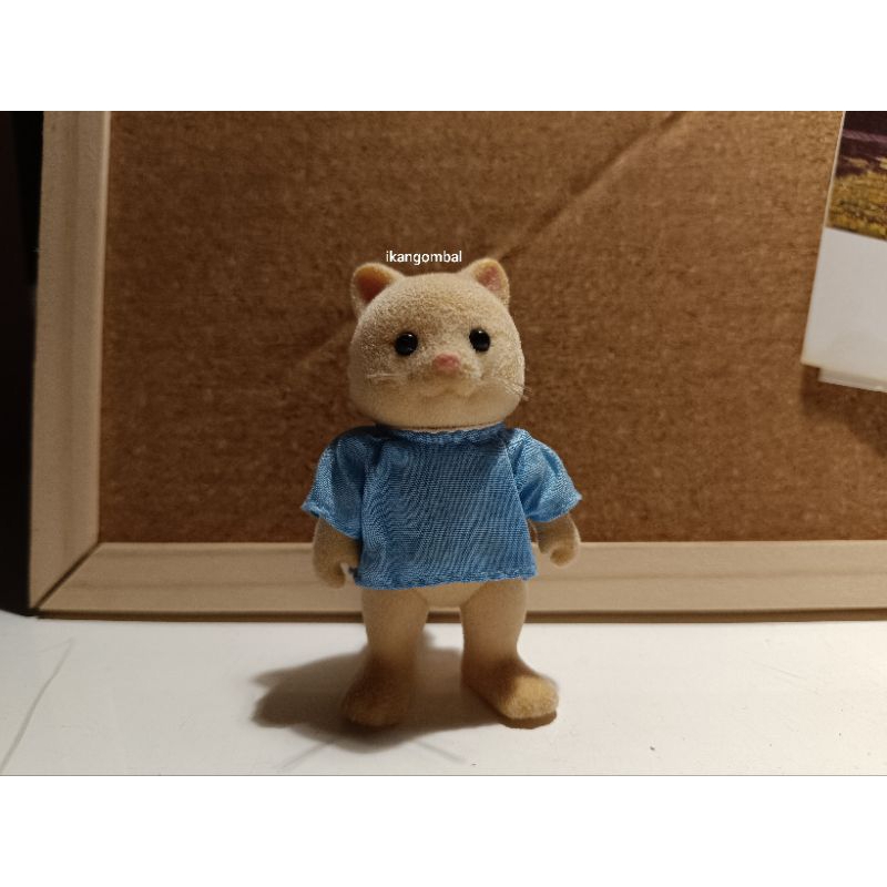 Preloved Sylvanian Families Second - Garden Barbecue Set Cat