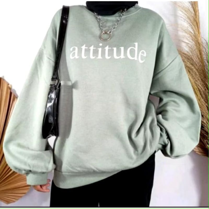 FS - SWEATER WANITA OVERSIZE ATTITUDE
