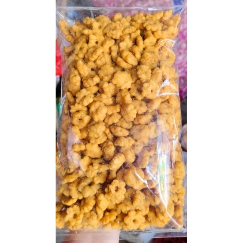 

snack RIBUT PEDAS MANIS ,500gr