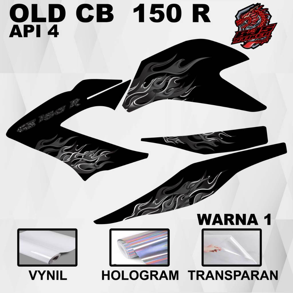 Stiker CB150R V1 CB 150 r 2012 / Striping CB150R V1 CB 150 r 2012 / Stiker Sticker Decal CB150R Old 
