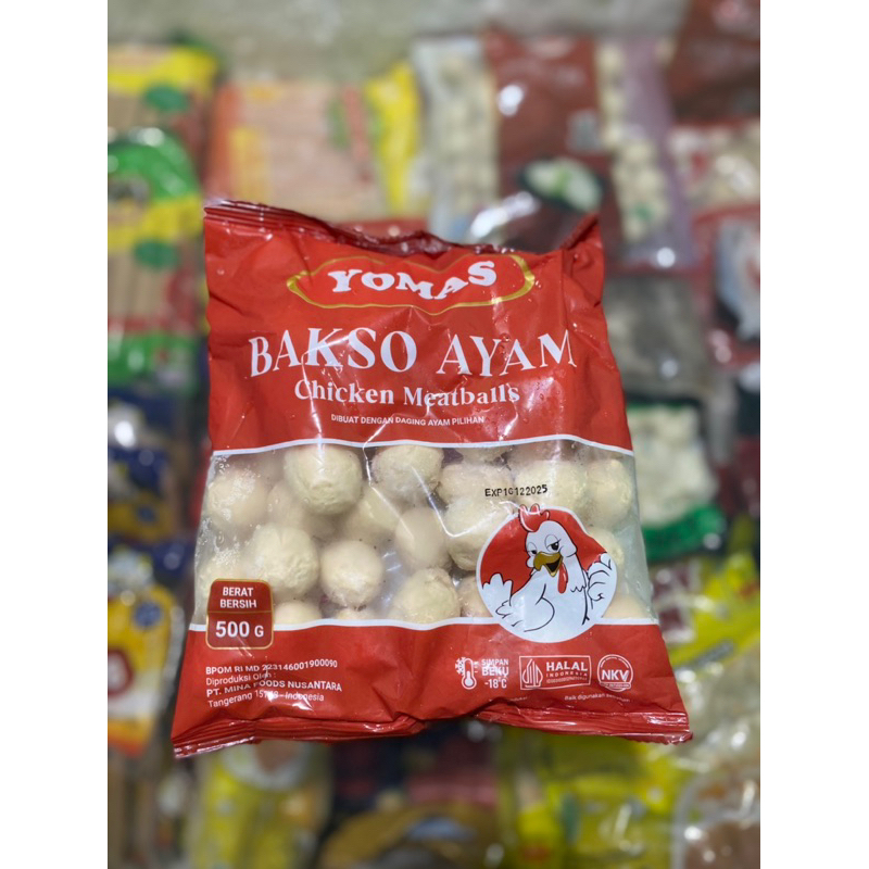 

Bakso Ayam Yomas 500 g