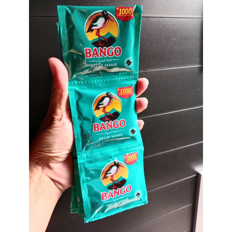 

Kecap Sachet Bango 1 Renceng isi 12 Sachet