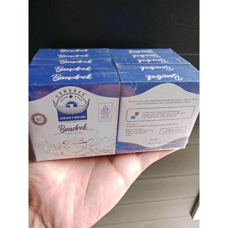 

Bandrek Garuda 9 Bintang 1 Pack isi 10