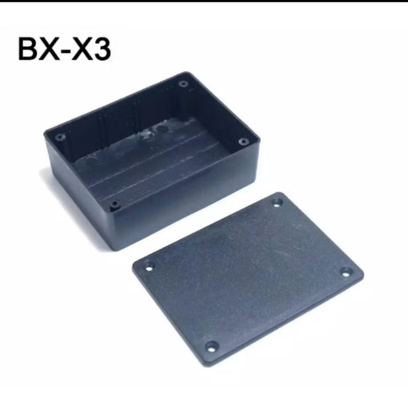 

Box X3 kotak polos hitam