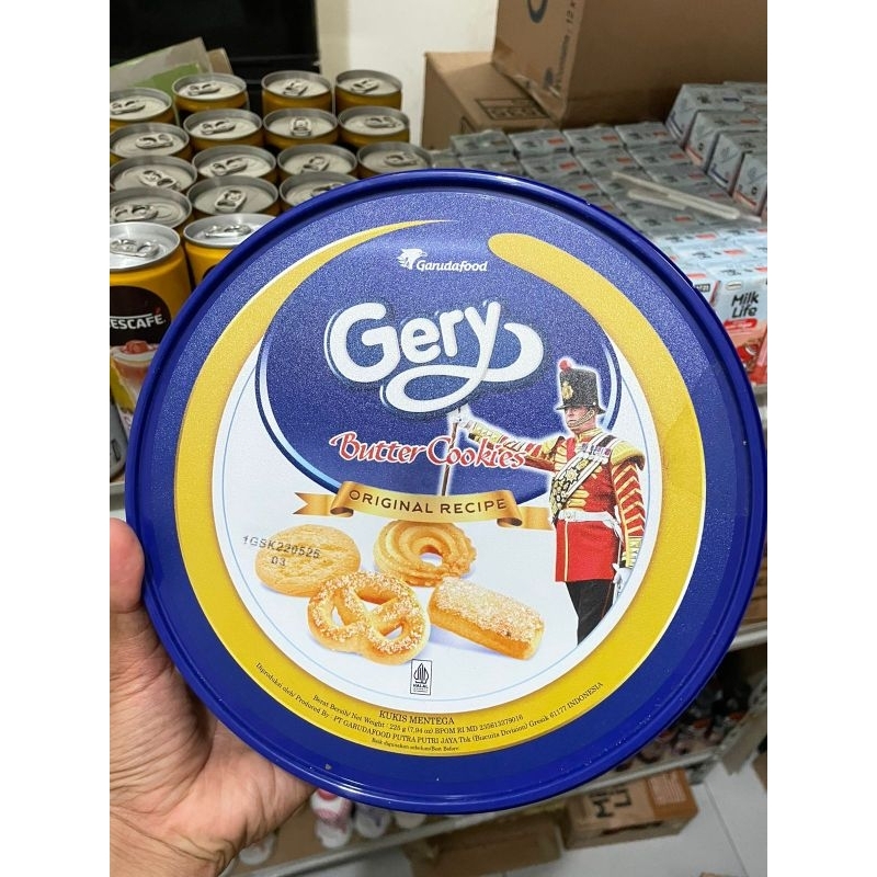 

Gery Butter Cookies 225gr (kemasan plastik)