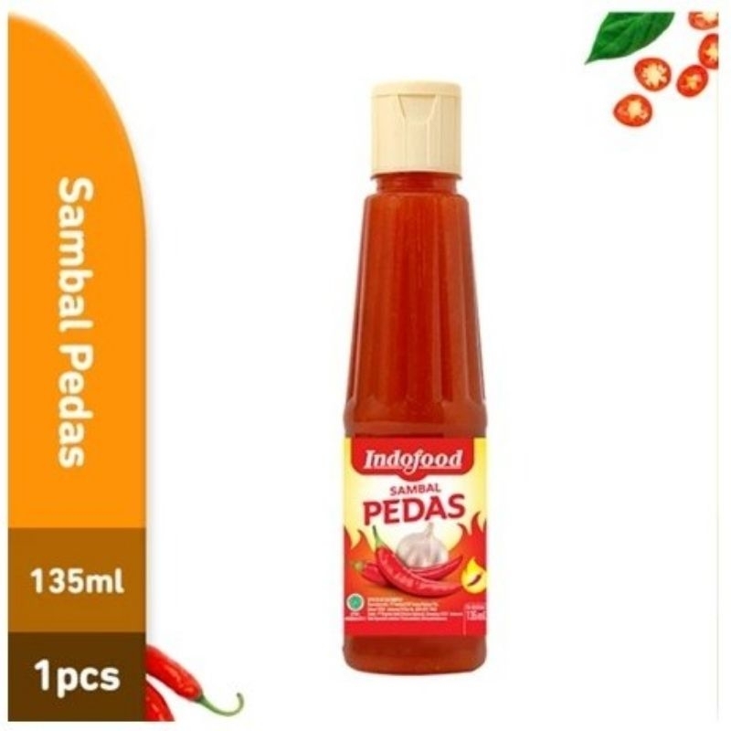 

Indofood Sambal Pedas Botol 135ml