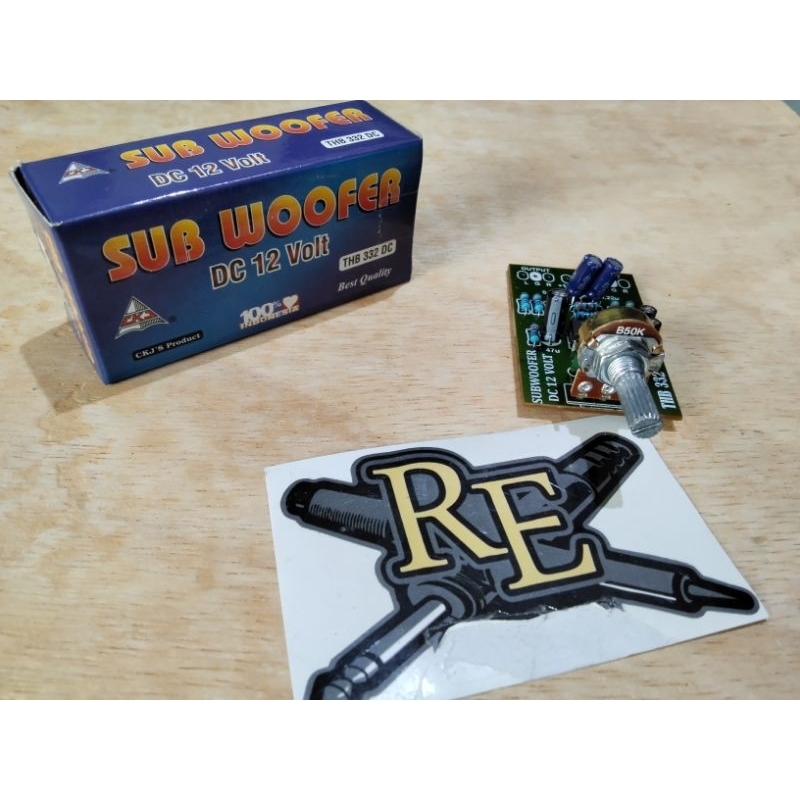 Subwoofer DC 12volt CKJ THB 332
