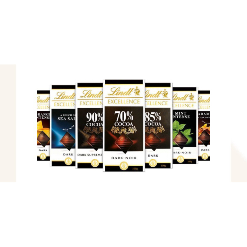 

Lindt execellence cocoa dark noir 100 gr