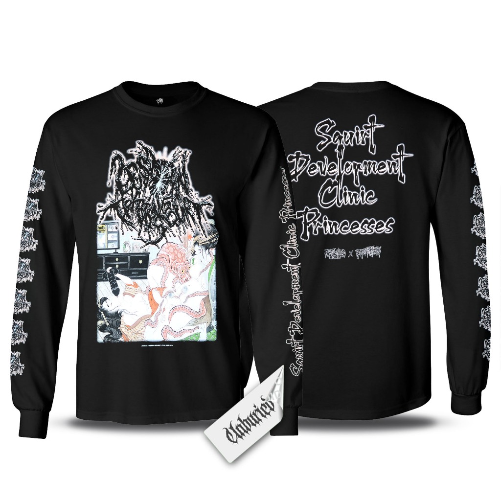 Long Sleeve - Lesbian Tribbing Squirt - Squirt Development Clinic Princesses