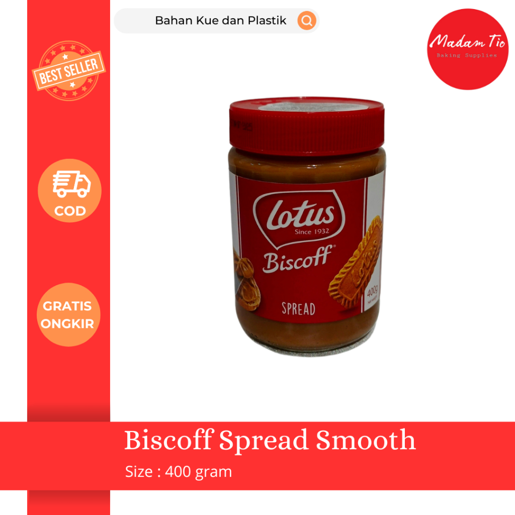 

Biscoff Spread Smooth 400gram 1pcs