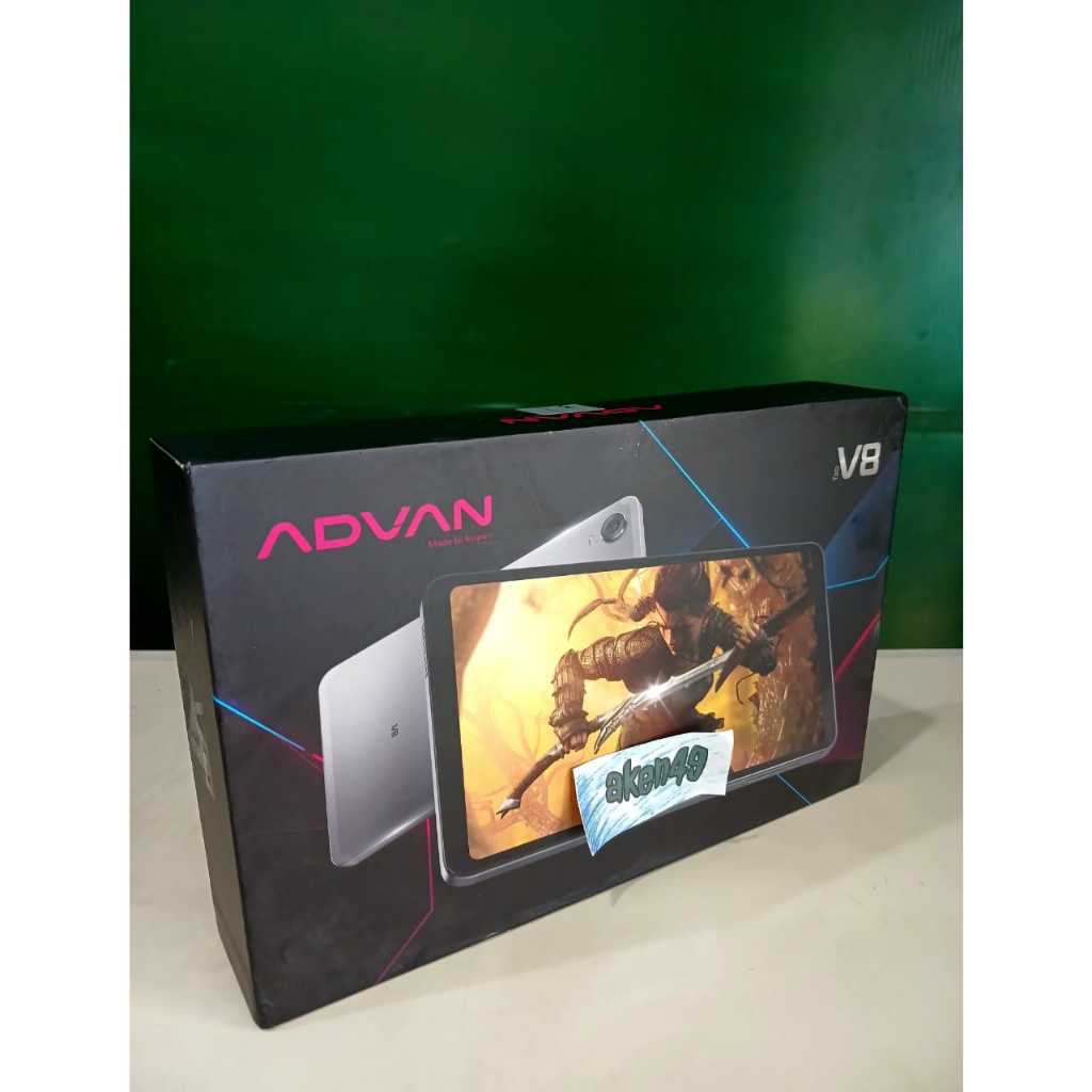 Advan V8 Gaming Tab Helio G99 Ram 8Gb 128Gb Dual SimCard Android 14  Resmi