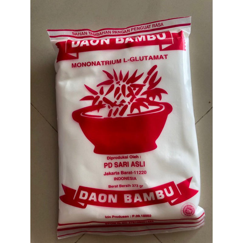 

micin daon bambu penyedap rasa 373g