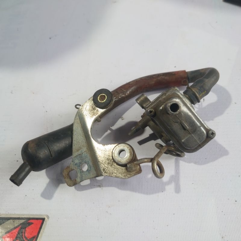 pipa selang tabung hawa Ais pembuangan emisi Honda New Megapro Megapro mono MP mono original
