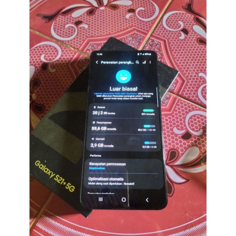 samsung S21 plus 5G 8/128 GB second ex inter