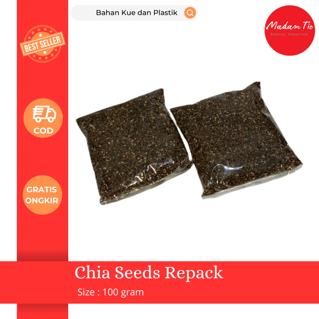 

Chia Seeds 100 gram 1 pcs