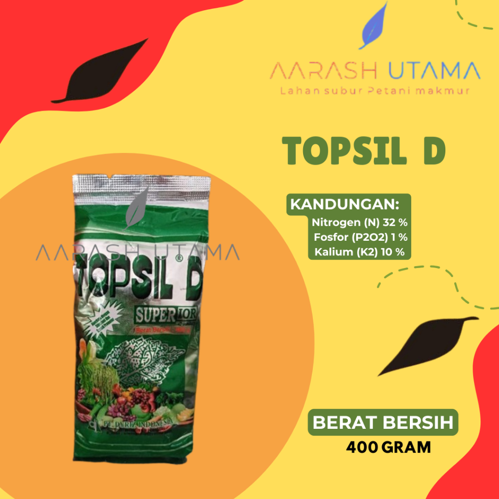 Topsil D 400 gram  / Topsil Daun