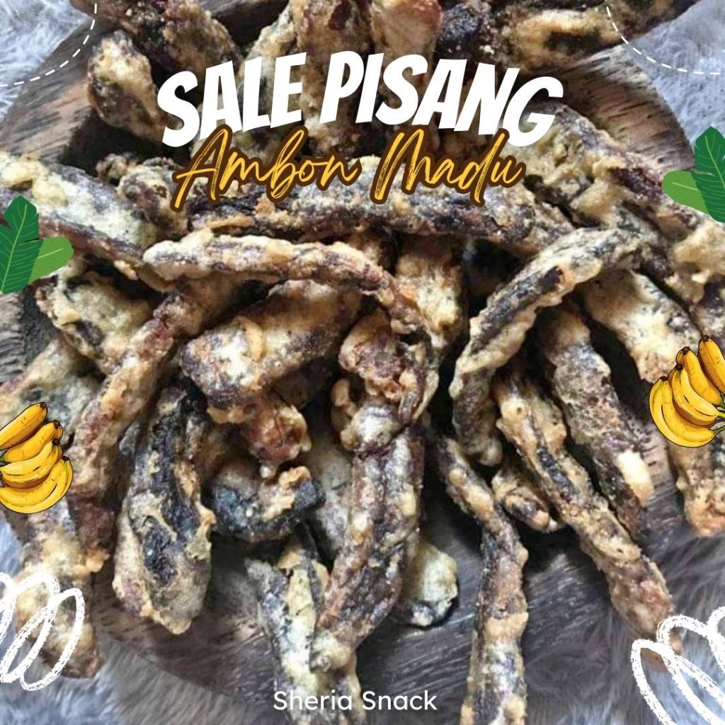 

Sale Pisang Ambon Madu - Manis Lezat dan Renyah 250gr