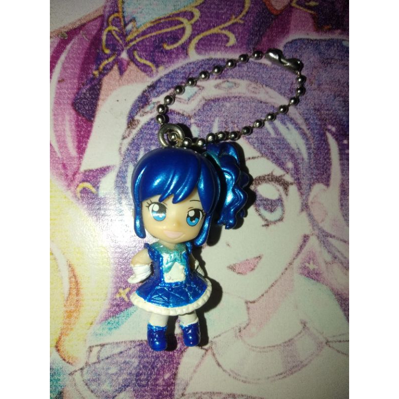 Aikatsu keychain figure Aoi official asli bandai