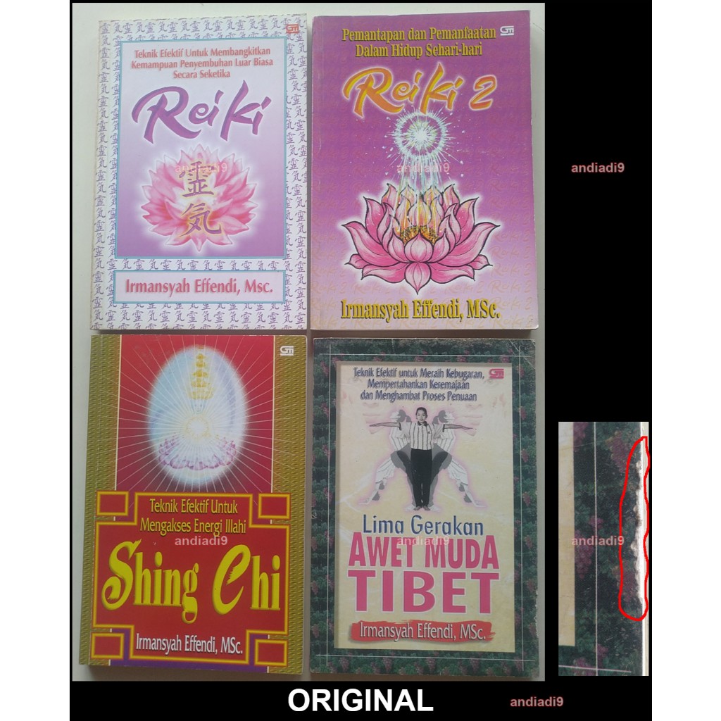 BUKU REIKI 1 - 2 LIMA GERAKAN AWET MUDA TIBET TEKNIK EFFEKTIF MENGAKSES ENERGI ILLAHI SING CHI IRMAN