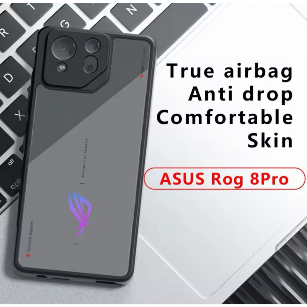 CASE ASUS ROG PHONE 6 | 7 | 8 | 9 PRO HARDCASE CLEAR MATTE ANTI YELLOW SOFT COVER NEW