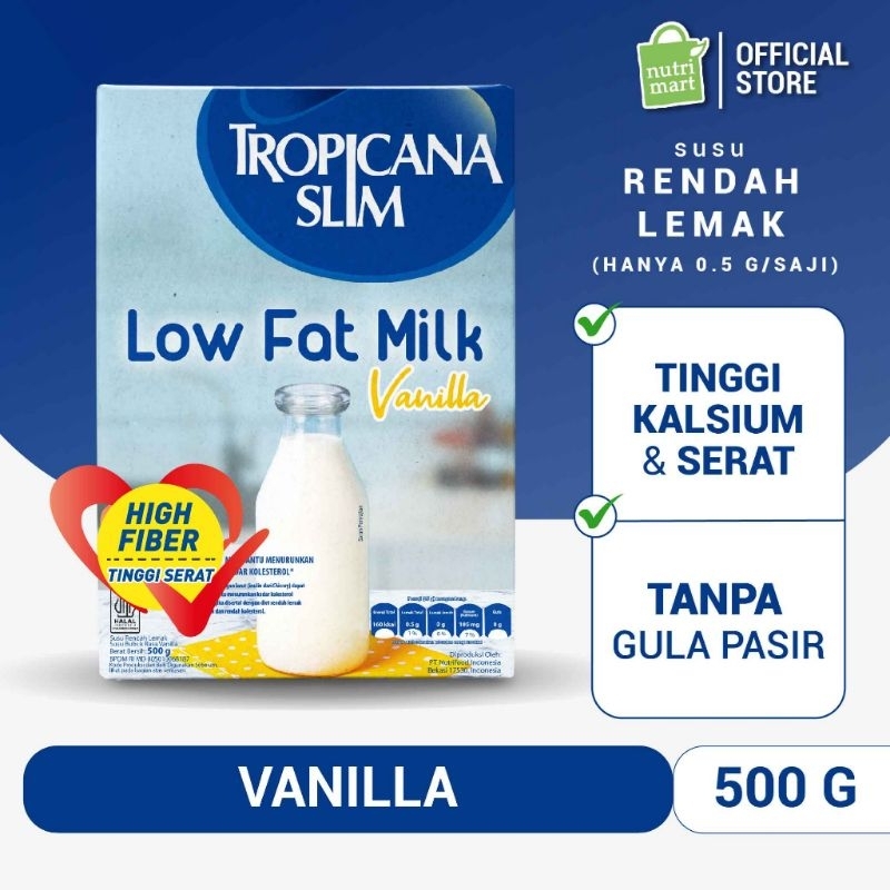 

Tropicana Slim Vanila 500gr